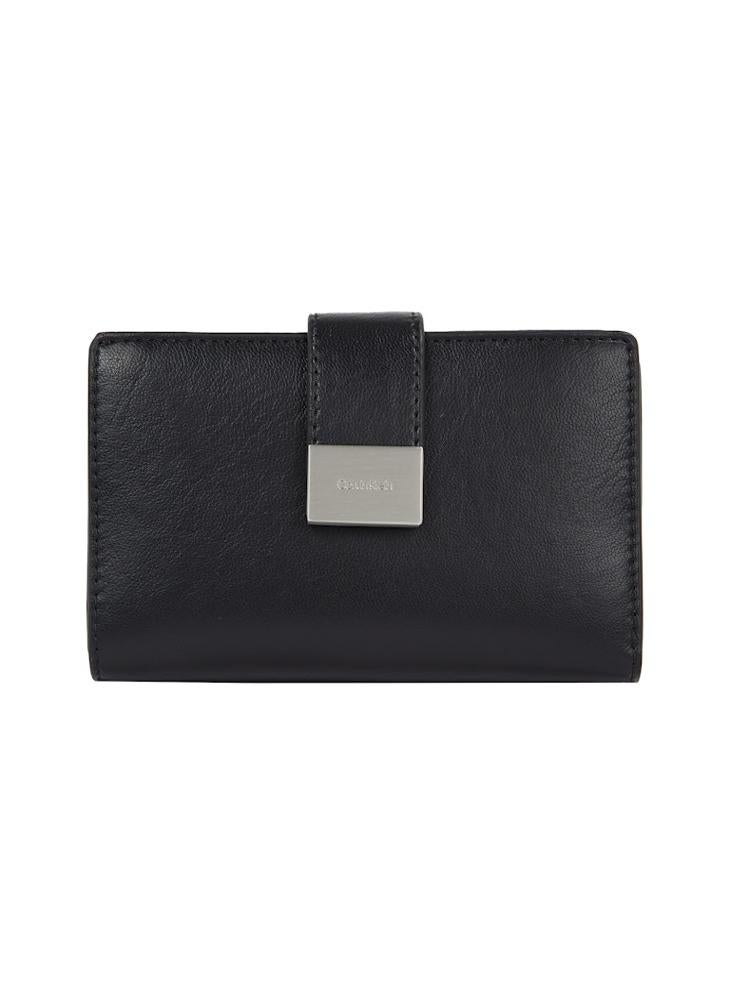 CALVIN KLEIN MEDIUM BIFOLD WALLET WITH HARDWARE SNAP  - Image 1