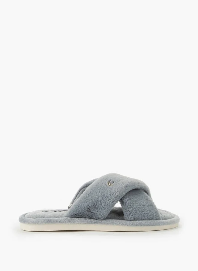 لو كونفورت Women Cross Strap Bedroom Slippers