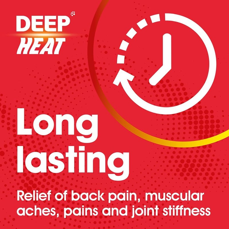 Deep Heat Well Large Patch for Back Pain Pads 2 count - Image 4