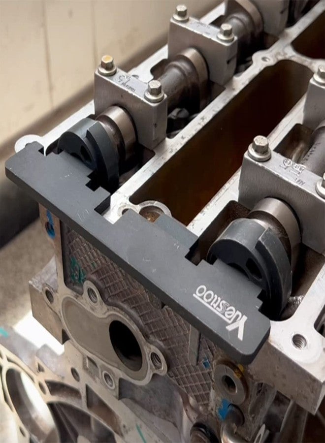 Yuesstloo Engine Camshaft Belt Timing Locking Tool Kit Compatible with Focus Fiesta Mazada Ford 1.5 1.6 VCT Ecoboost Engine, with Carrying Case & Gloves - Image 5