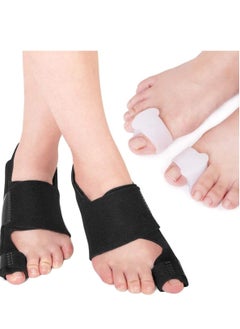 Bunion Corrector and Bunion Relief, Orthopedic Big Toe Straightener for Women and Men, Day Night Support, Treat and Prevent Hallux Valgus, Best Kit for 24 Hours Protection
