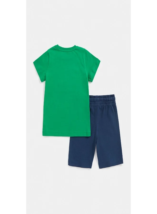 mothercare Headphones Shorts and T Shirt Set