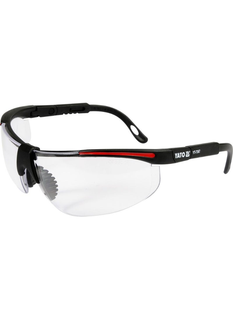 YATO Safety Glasses Transparent Polybag With Header YT-7367 PL