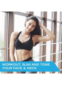 Jawline Exerciser by Tilcare - Jaw Exerciser for Men and Women that helps to workout your Jaw, Neck and tone your face with exercise - Face Slimmer that will chisel your Jawline - Elite Level 70lb