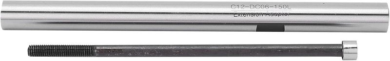 High Speed Steel Lathe Additional Shaft | 150mm Pull - Back Type for CNC Milling/Drilling | C12 - DC06-150L with Internal Cooling - Image 1