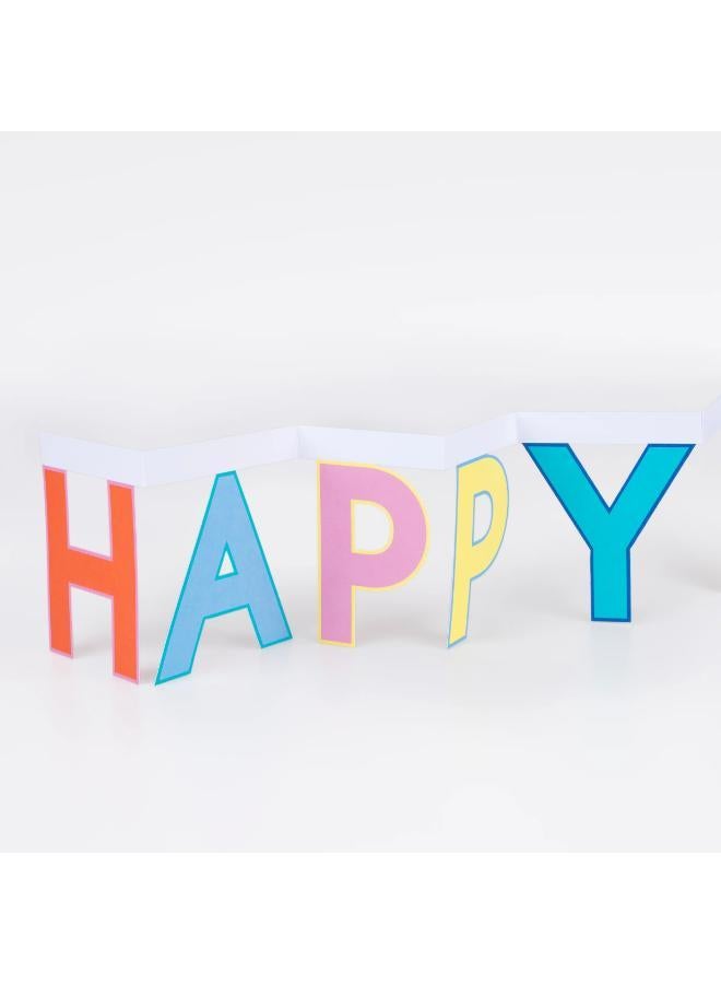 ميري ميري لافتة عيد ميلاد سعيد وبطاقة تهنئة - Image 2