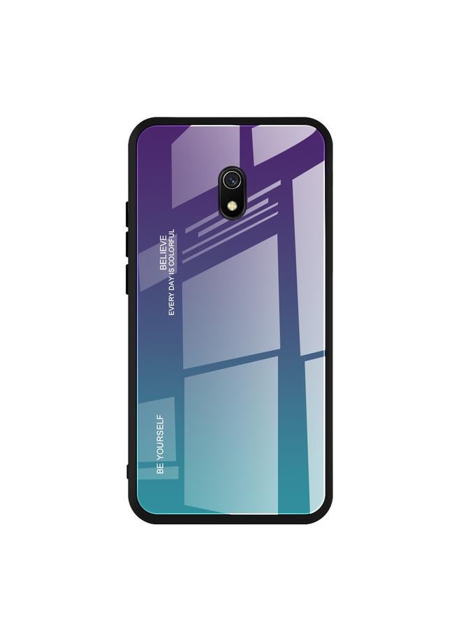 Case For Xiaomi Redmi 8A Gradient Color Glass Case