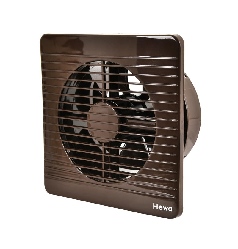 HEWA Onyx 6 inch 150mm high speed Ventilation Exhaust Fan for bathroom, kitchen with 2 year warranty (Brown) - Image 1