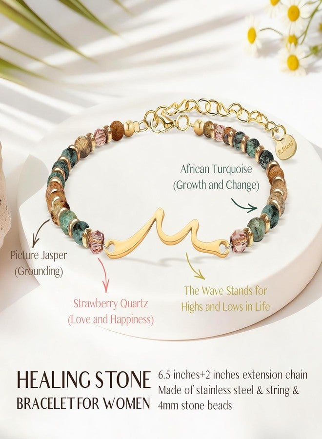ZOKCC Graduation Gifts for Her - Graduation Gift for University College Middle High School Senior Master Degree Phd Graduates - Wave Bracelet Gifts for Women - Image 3