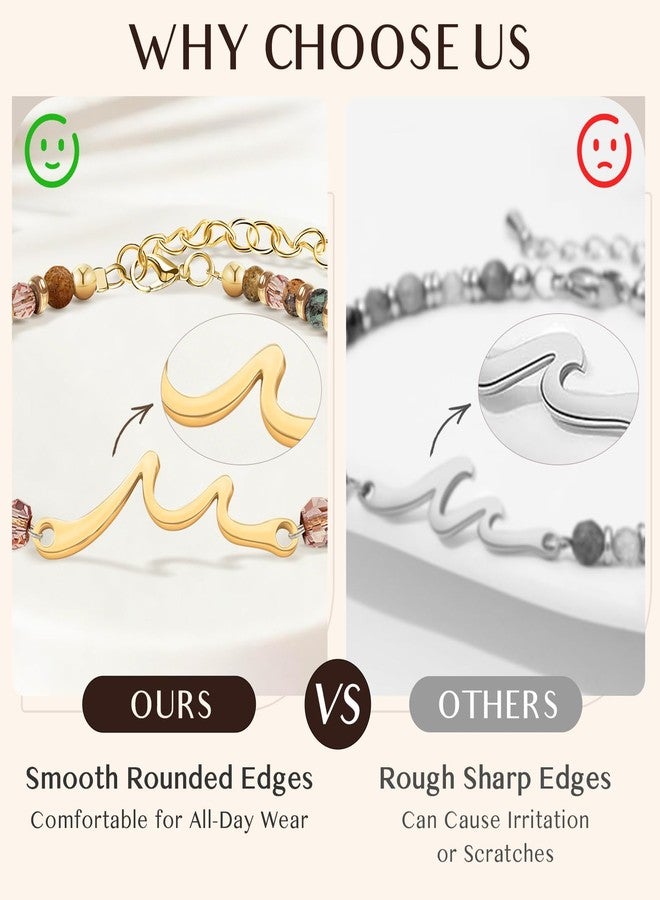 ZOKCC Graduation Gifts for Her - Graduation Gift for University College Middle High School Senior Master Degree Phd Graduates - Wave Bracelet Gifts for Women - Image 5
