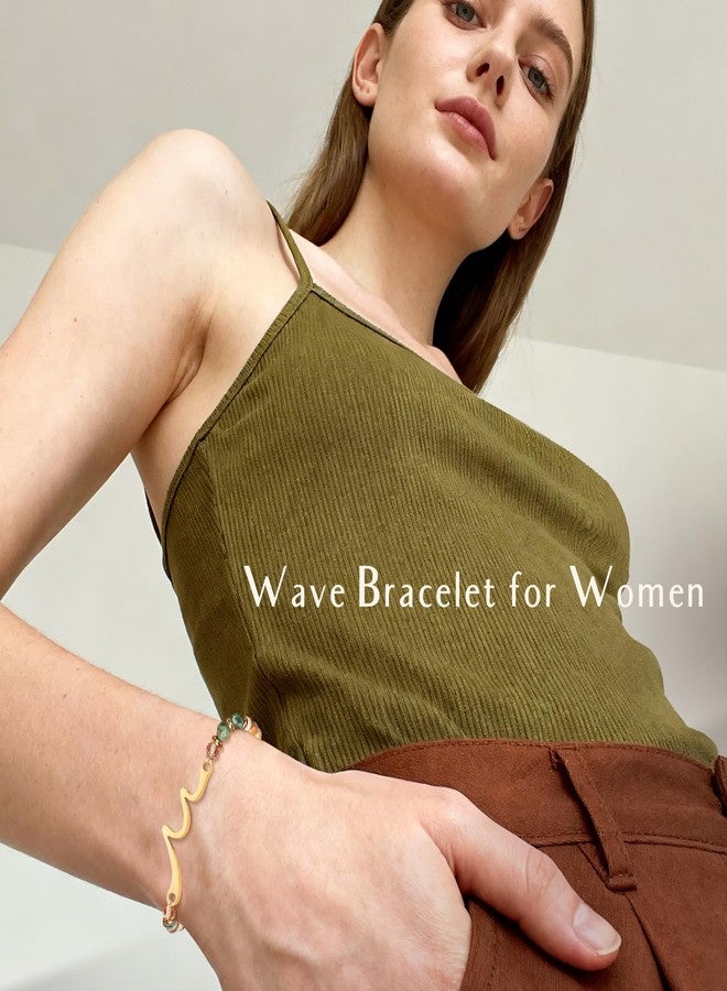 ZOKCC Graduation Gifts for Her - Graduation Gift for University College Middle High School Senior Master Degree Phd Graduates - Wave Bracelet Gifts for Women - Image 4
