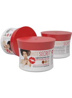 White secret Lightening Body Cream 140ml (Pack of 3) 