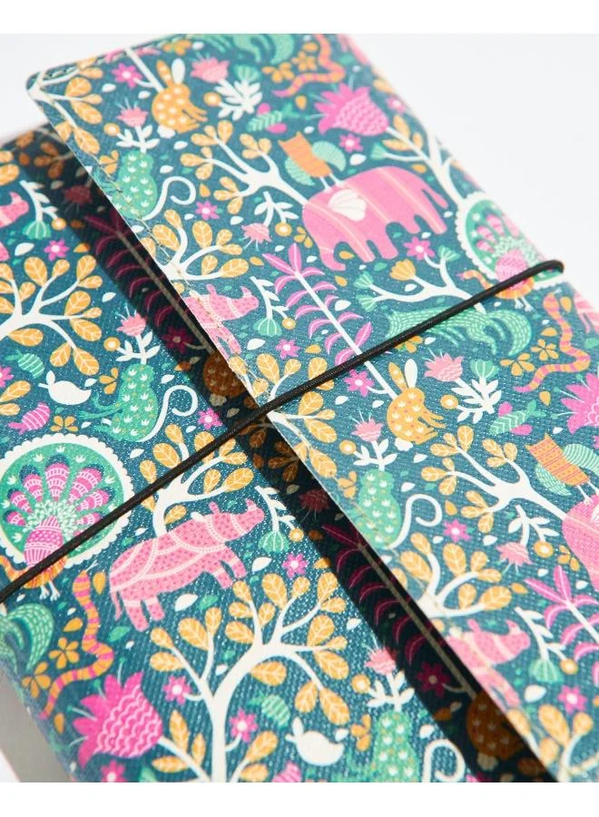 Chumbak  Jungle Drama Gondh Wraparound Notebook  | Best Price UAE