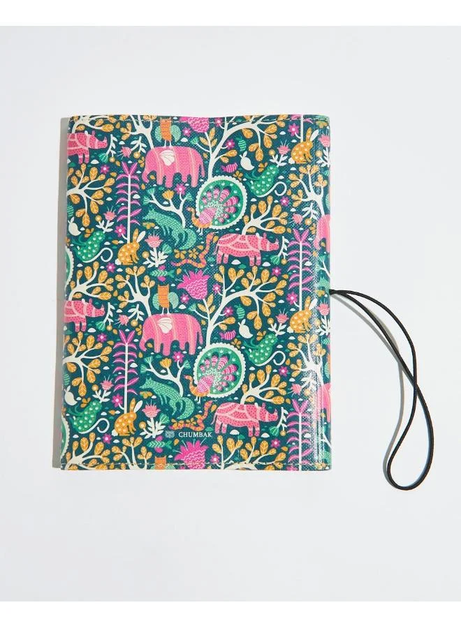 Chumbak  Jungle Drama Gondh Wraparound Notebook  | Best Price UAE