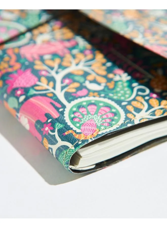 Chumbak  Jungle Drama Gondh Wraparound Notebook  | Best Price UAE
