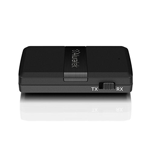 Aluratek Bluetooth V5.0 Audio Receiver and Transmitter Adapter with Low Latency for TV, PC, Auto, Airpline, MP3 Player (Connect to 2 Devices Simultaneously), AUX/RCA - ABC01F - Image 2