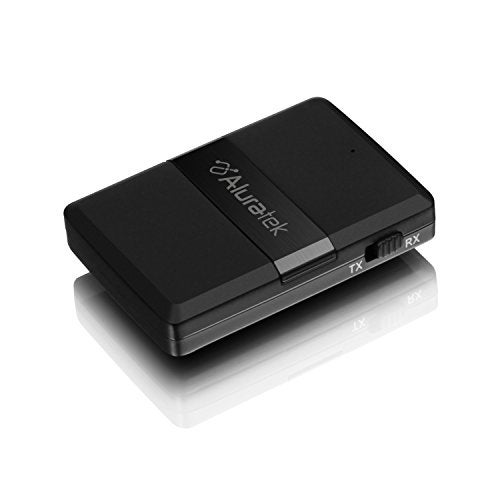 Aluratek Bluetooth V5.0 Audio Receiver and Transmitter Adapter with Low Latency for TV, PC, Auto, Airpline, MP3 Player (Connect to 2 Devices Simultaneously), AUX/RCA - ABC01F - Image 4