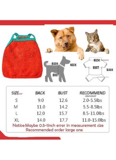 A.M Dog Summer Clothes - Summer Funny Fruit Dog Clothes Cat Shirts Watermelon Dog Shirt Dogs Vest Cute Puppy Sleeveless Vest T-Shirt French Bulldog Tank Tops  - Image 3
