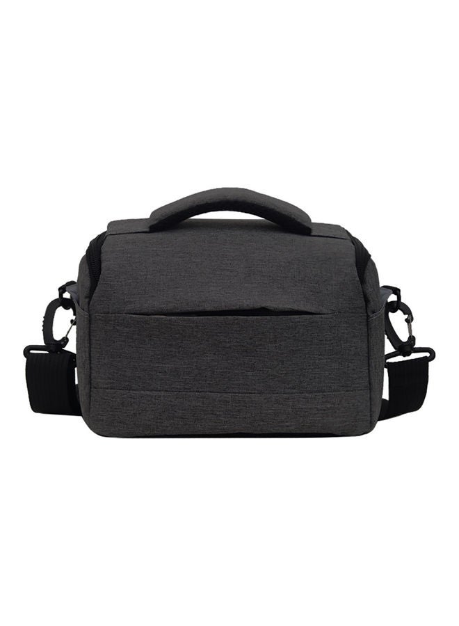 NIBEMINENT Portable Breathable Zipper DSLR Shoulder Camera Bag Black  - Image 1