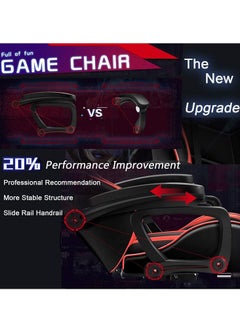 Cool Baby COOLBABYGaming Chair LED Light Racing Chair,Ergonomic office Massage Chair  - Image 3