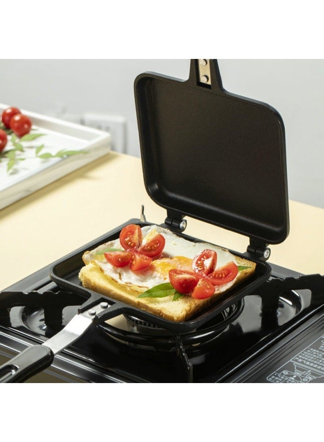general Sandwich baking pan non-stick breakfast toast bread baking pan double-sided frying pan household non-stick frying pan - Image 3