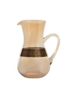 Alsaif Gallery Jack glass honey with black stripe 1.2 liter 