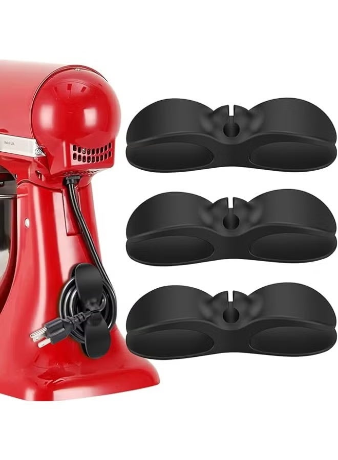 3عبوات من حامل منظم الأسلاك ذاتية اللصق، مشابك ، إدارة الكابلات، إخفاء أو تنظيم كابل شاحن USB للهاتف للمنزل، المكتب، السيارة، المنضدة كود5406 - Image 1