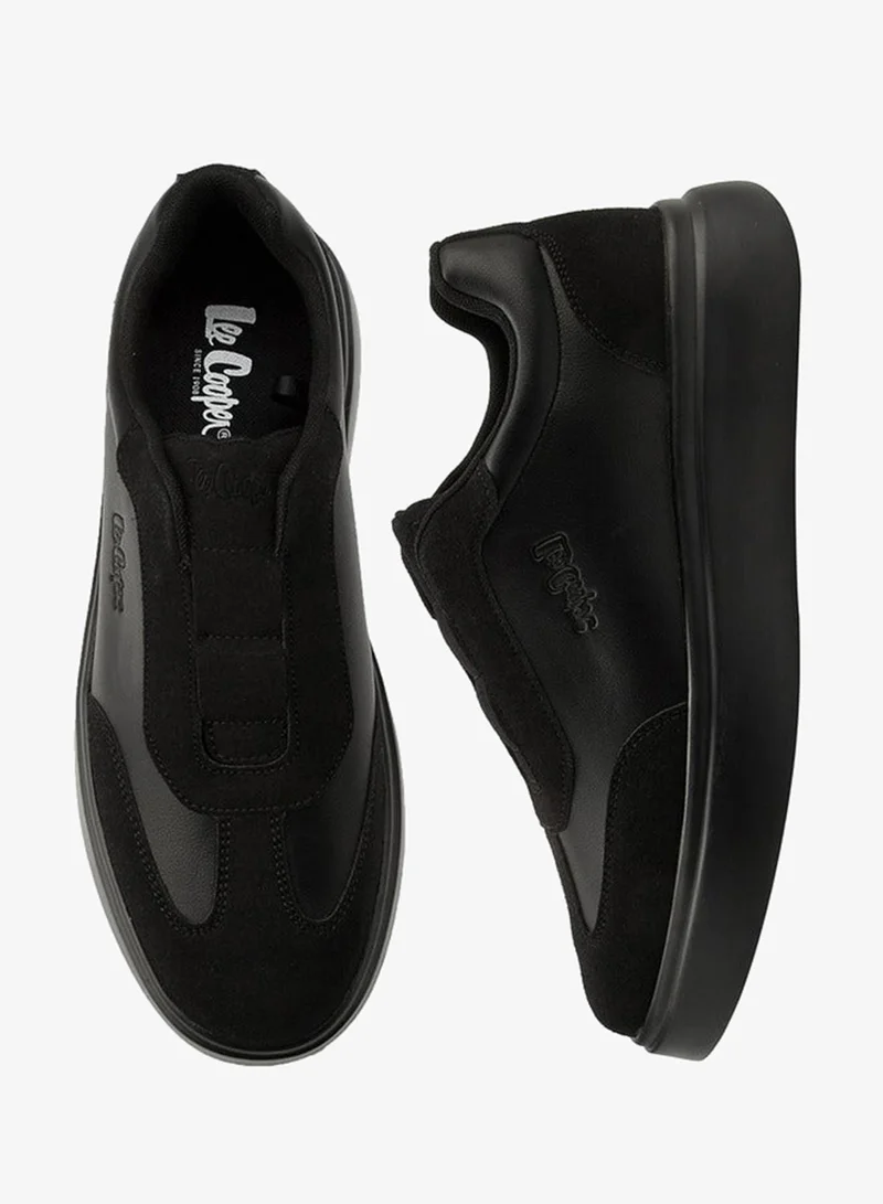 Lee Cooper Men's Panelled Slip-On Loafers