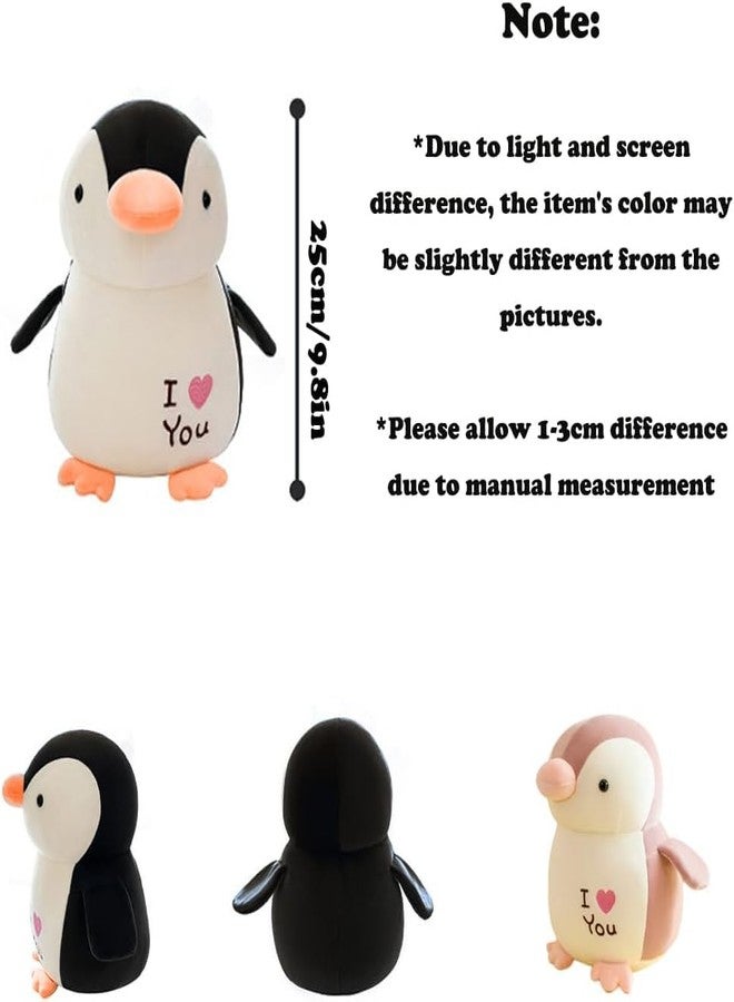 AVSHUB Penguin Stuffed Animal,Cute Stuffed Penguin Plush Soft Toys for Kids Boys with I Love You Embroidery (9.8 Inch) - Image 4