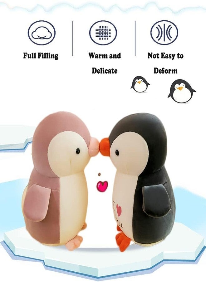 AVSHUB Penguin Stuffed Animal,Cute Stuffed Penguin Plush Soft Toys for Kids Boys with I Love You Embroidery (9.8 Inch) - Image 2