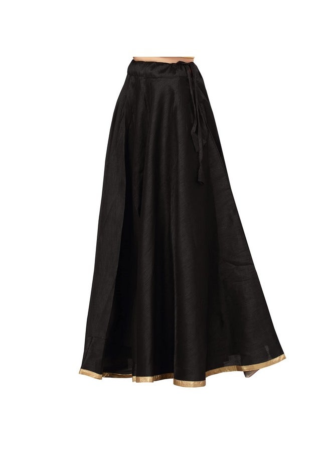 Studio Shringaar Women's Maxi Lehenga Skirt (S717_Black_Xl) - pzsku/ZA0321DBDE05E8E317A1BZ/45/_/1740982737/5ac4adb0-2826-4d79-b033-a691b6f33a45