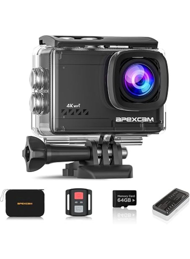 Apexcam Apexcam 4k 60fps Eis Action Camera ZA032231C62843CF51DE3Z