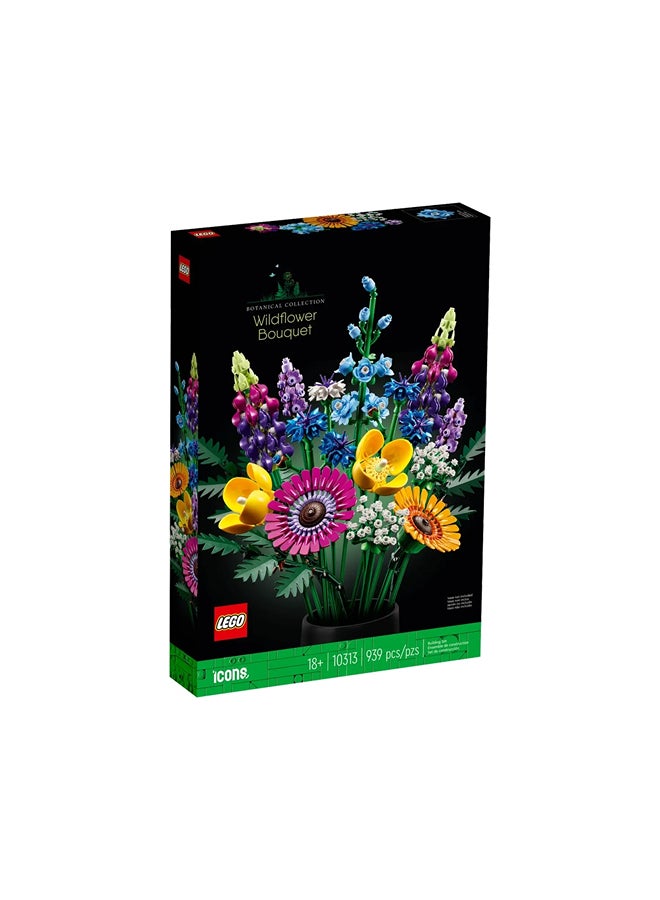 LEGO - Wildflower Bouquet 939 Pieces - 10313 - Image 1