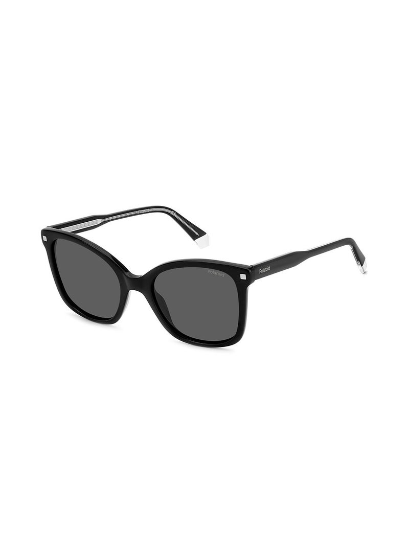 Polaroid Women's UV Protection Square Sunglasses - Pld 4151/S/X Black 53 - Lens Size: 53 Mm  - Image 1