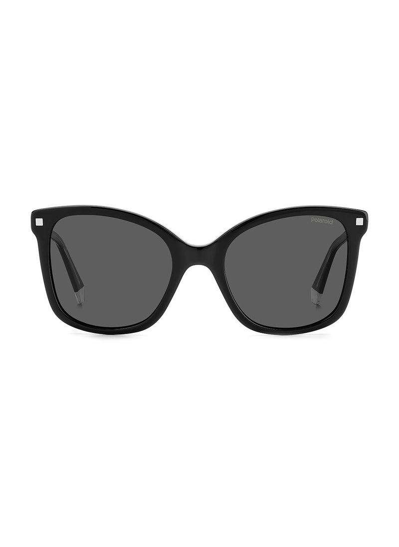 Polaroid Women's UV Protection Square Sunglasses - Pld 4151/S/X Black 53 - Lens Size: 53 Mm  - Image 3
