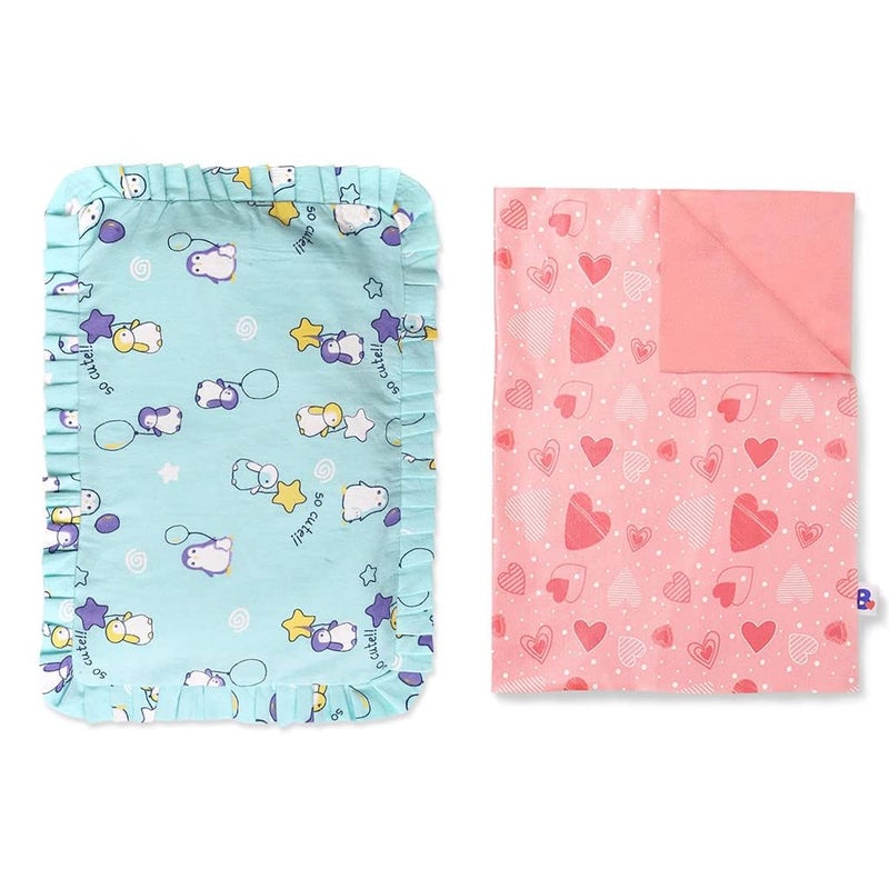 superbottoms Mustard Seed Pillow for Newborn, Distributes Even Pressure-Prevents Flat-Head Syndrome | Basic Bed Protecting Mat - Bed & Floor Protector/Playmat, Super Light-Weight - Image 1