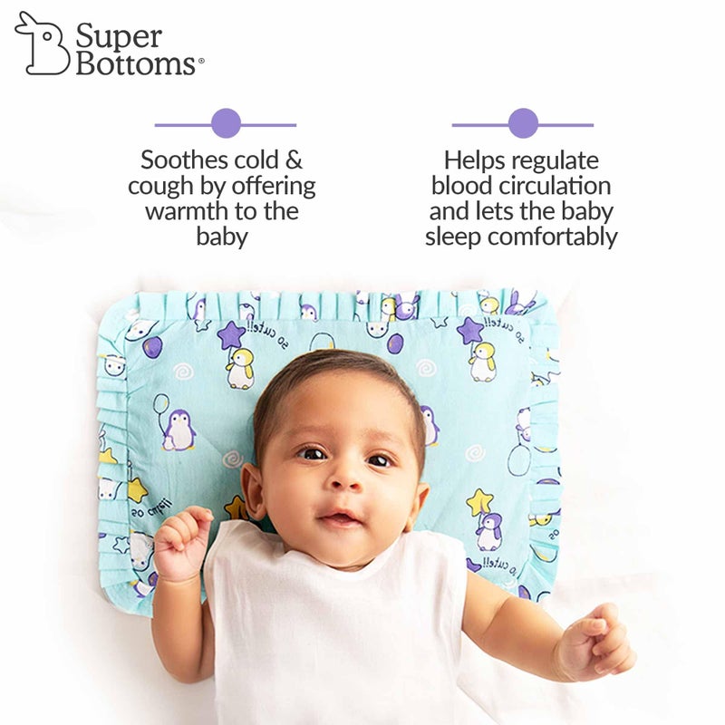 superbottoms Mustard Seed Pillow for Newborn, Distributes Even Pressure-Prevents Flat-Head Syndrome | Basic Bed Protecting Mat - Bed & Floor Protector/Playmat, Super Light-Weight - Image 5