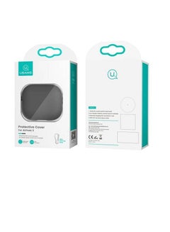 Usams USAMS US-BH741 Silicone Protective Cover for Apple AirPods 3  Black  - Image 4