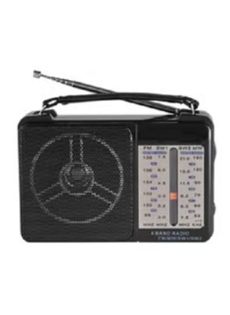 Golon Classic Mini Electric Radio B607 Black  - Image 2