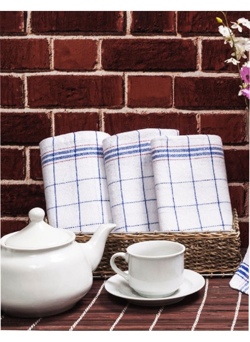 Hepsine Rakip - Competing All 5 Pack Kitchen Tea Towels German Napkin 100 Cotton - Image 1
