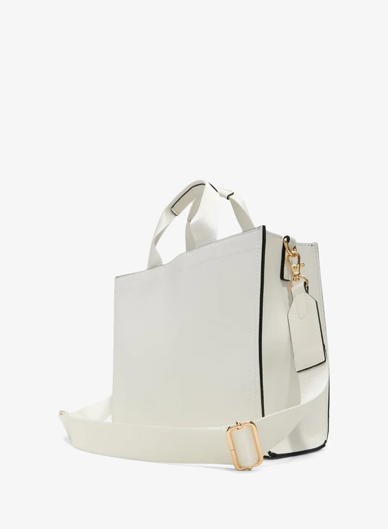 الدو MTL72BAG Textured Satchel Bag
