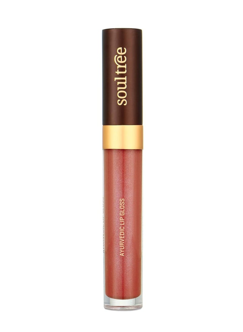 SoulTree Ayurvedic Lip Gloss - Sunshine Colour(201), 5 g - Image 1
