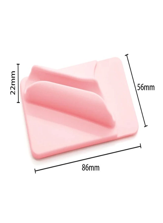 AROAQ 2-in-1 Silicone Mobile Phone Lipstick & Card Holder – Suction Cup Mount, Portable Lip Gloss & Card Organizer for All Phones , Baby Pink - Image 3