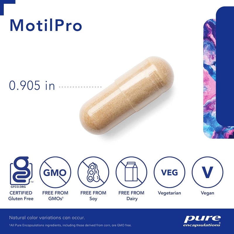 Pure Encapsulations MotilPro  Hypoallergenic Dietary Supplement to Promote Healthy Gut Motility  180 Capsules - Image 3