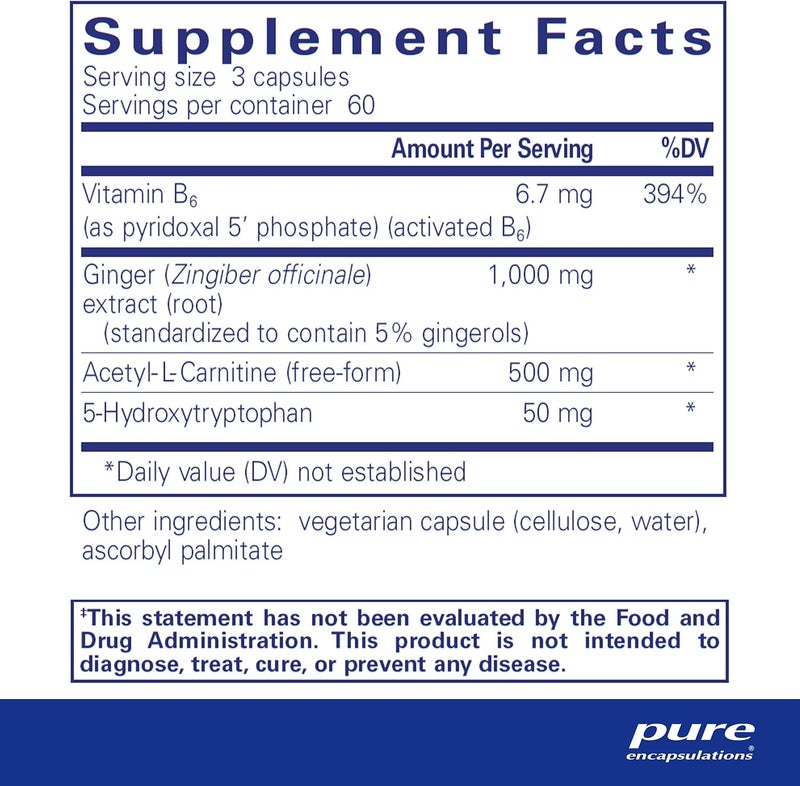 Pure Encapsulations MotilPro  Hypoallergenic Dietary Supplement to Promote Healthy Gut Motility  180 Capsules - Image 2