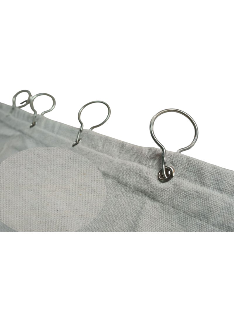 ستارة بلكونة سادة – عرض 130 سم × ارتفاع 265 سم - Image 2