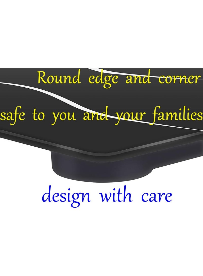 Scale for Body Weight, Digital Bathroom Scale, Weight Scales for People,Body Scale,Black,Max:400LB/180KG,2 Weighing Units: LB/KG - Image 5