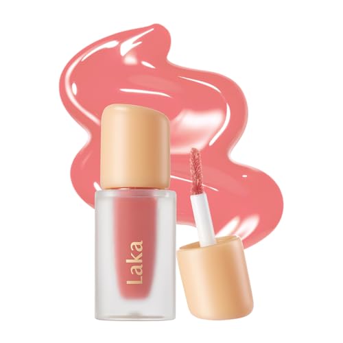 Laka Fruity Glam Lip Tint Mini Glowing Lip Stain with Wide Color Spectrum Hydrating Lightweight Texture LongLasting Bold Stain NonSticky Vegan KBeauty 126 Lucy - Image 1