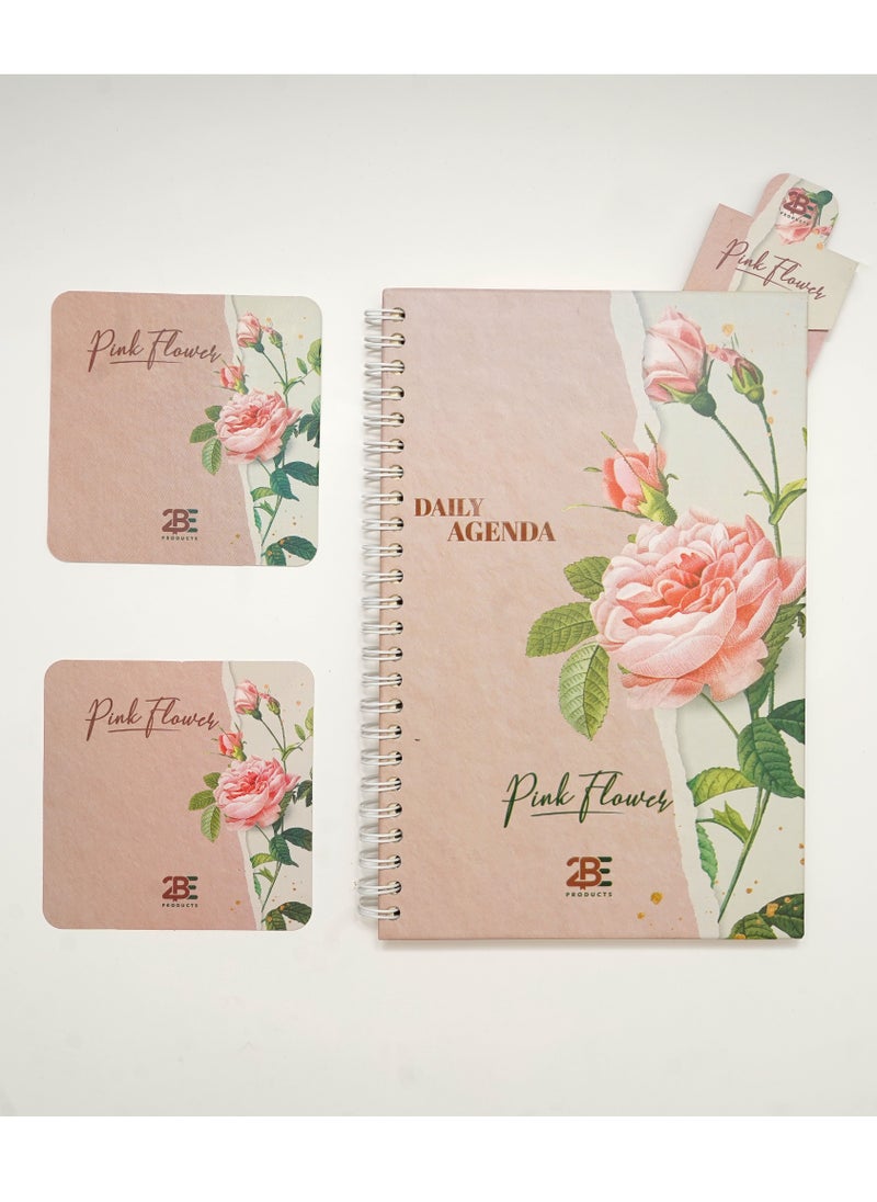 Borg El Arab 2BE Notebook Hardcover Wire + coaster + bookmark  - Image 1