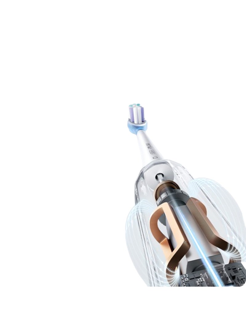 يو سمايل يوسمايل فرشاة أسنان كهربائية ذكية لابتسامة مشرقة (لون ازرق) - Image 3